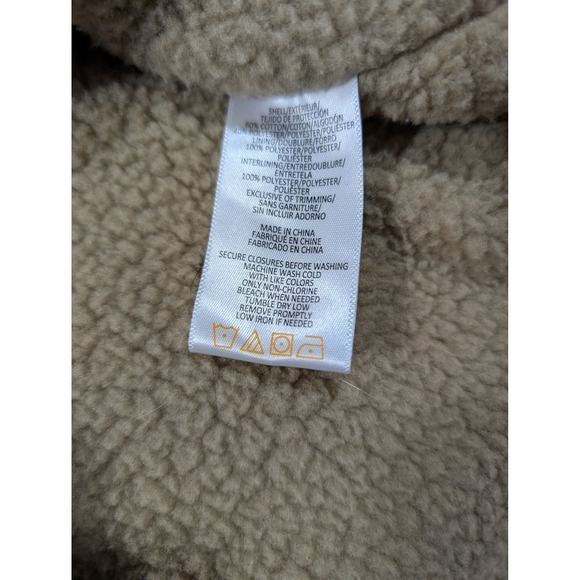 Wolverine Mens Sherpa Lined Hooded Flannel Shirt Jacket Plaid Green Large - Picture 6 of 11